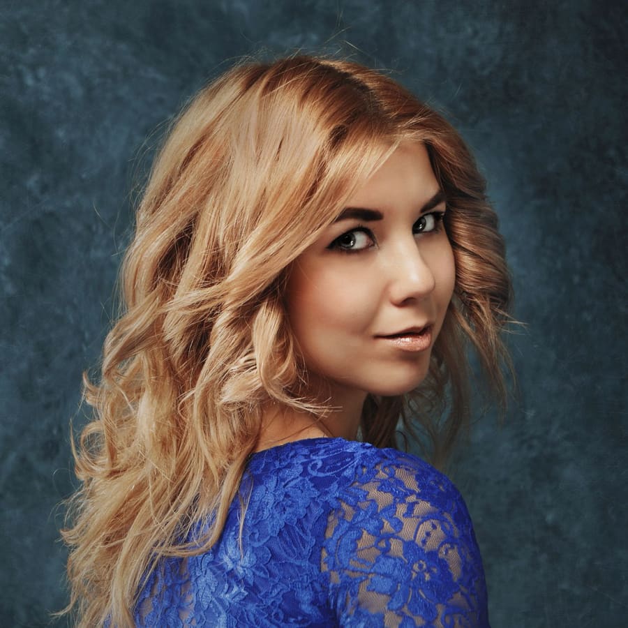 Blond korekcia farby